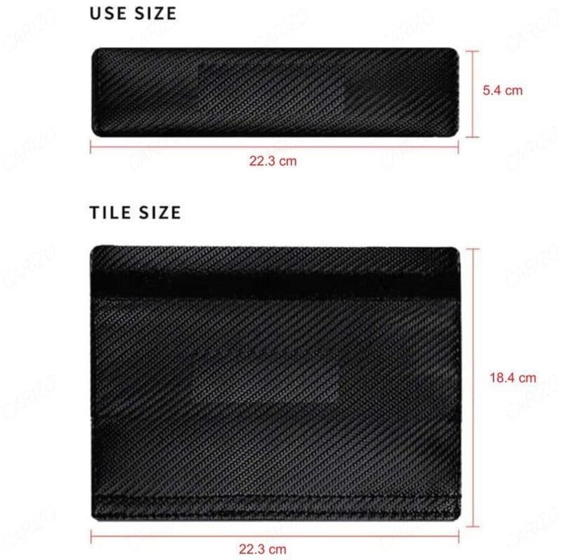 CARIZO 2Pcs. Seat Belt Shoulder Pads for Comfort, Embroidered Logo Leather Car Seat Belt Pads Safety Belt Cover (Ralliart) Compatible with Tata Harrier - Image 4