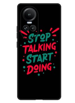 Theodor Protective Case Anti Scratch Shock Proof Bumper Cover For Oppo Reno 10/10 Pro Stop Talking  - Image 1