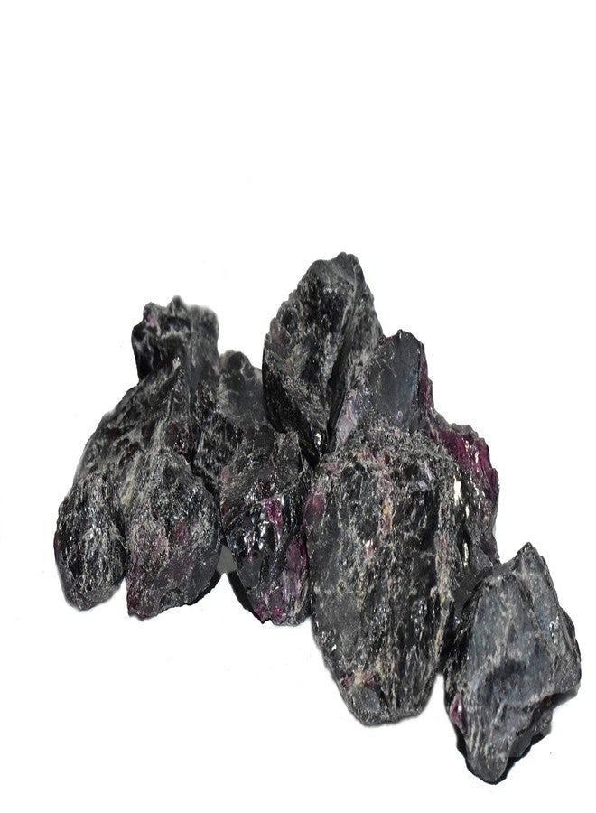 Pyramid Tatva Raw - 100 Gram Rough Stone Natural Healing Crystal Stone Reiki Chakra Balancing (Garnet) - Image 1