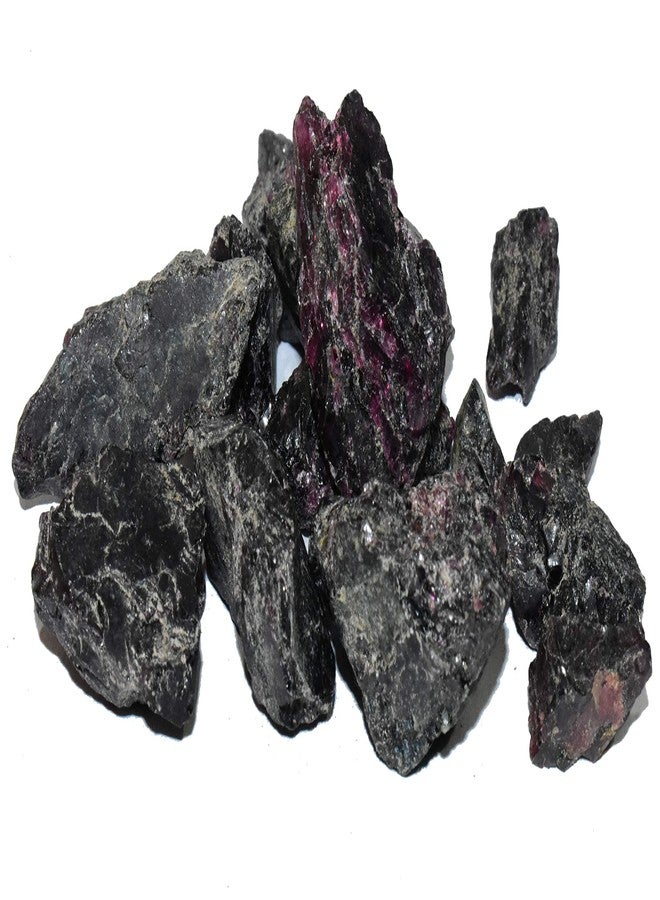 Pyramid Tatva Raw - 100 Gram Rough Stone Natural Healing Crystal Stone Reiki Chakra Balancing (Garnet) - Image 4
