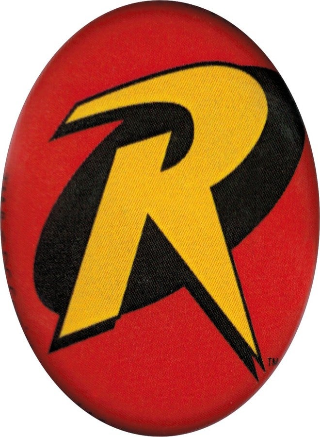 Robin Logo - DC Comics - Pinback Button 1.25" Bae-77