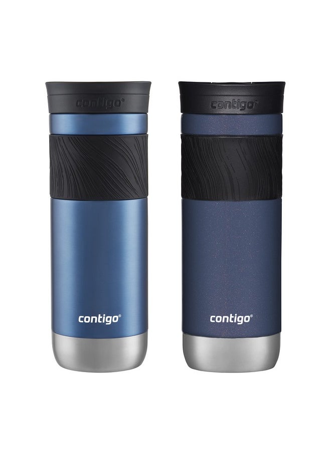 Contigo SNAPSEAL Insulated Stainless Steel Travel Mug with Grip, 20oz., Blue Corn Transparent Satin & Midnight Berry - pzsku/Z0D25C7C63487D9961C97Z/45/_/1736571275/5c994359-c197-4a69-9277-9443fae76261