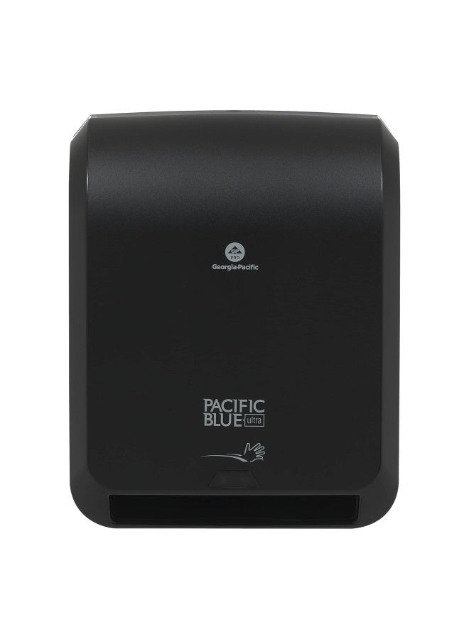 Georgia-Pacific Pacific Blue Ultra 8 High-Capacity Automated Touchless Paper Towel Dispenser by GP PRO   Black 59590 12.9 W x 9 D x 16 H 1 Dispenser  - Image 1