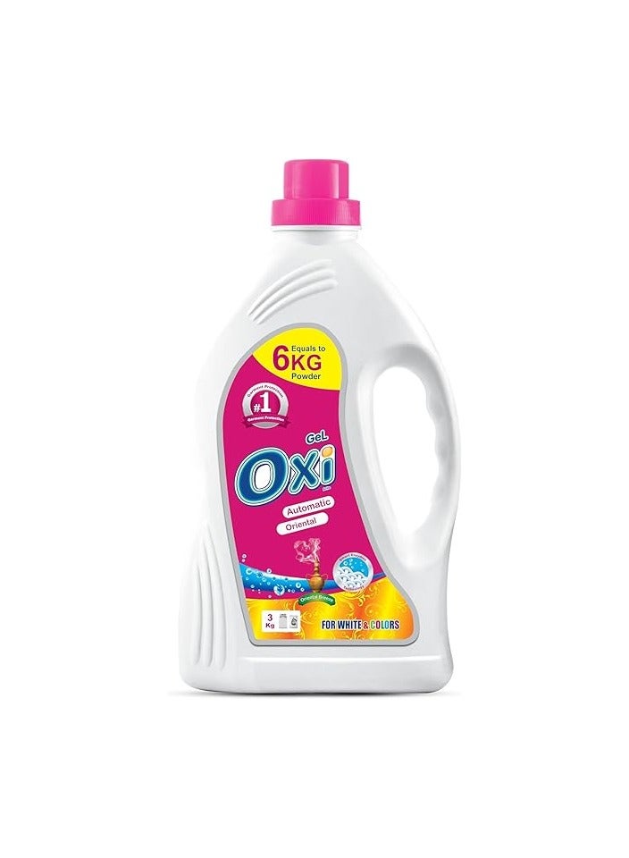 أوكسي جل منظف برائحة الزهور الشرقية من اوكسي 3 كجم