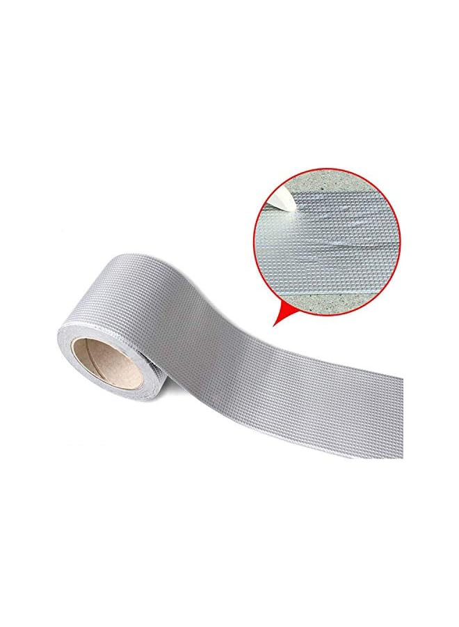 promass Professional Waterproof Butyl Rubber Tape External Aluminium Foil Suitable for Roof Leak, Surface, Window Sill Gap, Pipe Rupture, Boat Sealing, Etc (5cm X 5meter) - Image 5