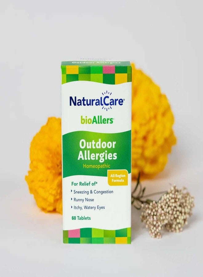 bioAllers NaturalCare Outdoor Allergies Homeopathic Tablets, 60ct | May Provide Support Through Sinus Congestion, Sneezing & Runny Nose, Itchy, Watery Eyes - Image 3