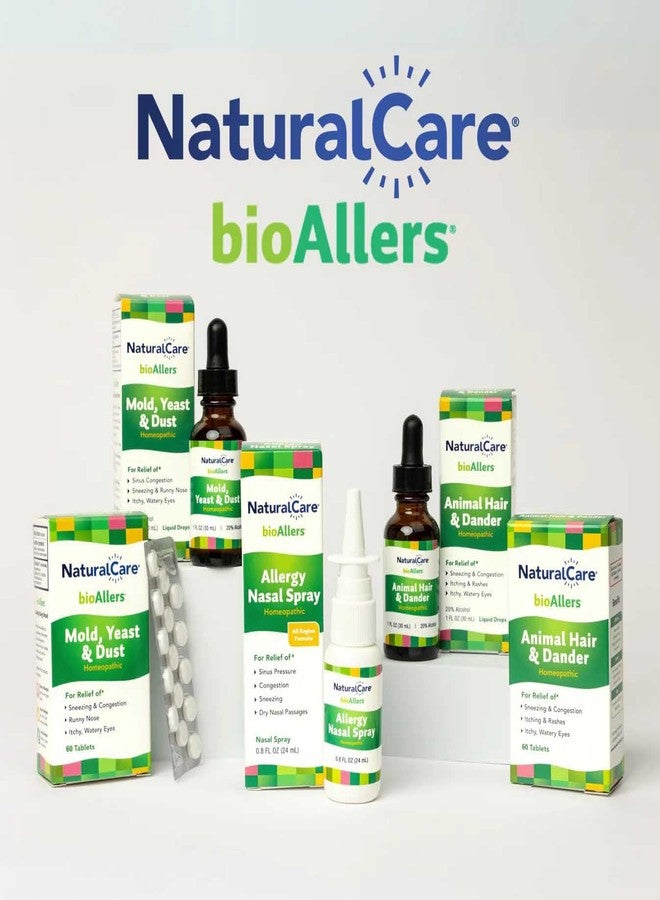 bioAllers NaturalCare Outdoor Allergies Homeopathic Tablets, 60ct | May Provide Support Through Sinus Congestion, Sneezing & Runny Nose, Itchy, Watery Eyes - Image 4