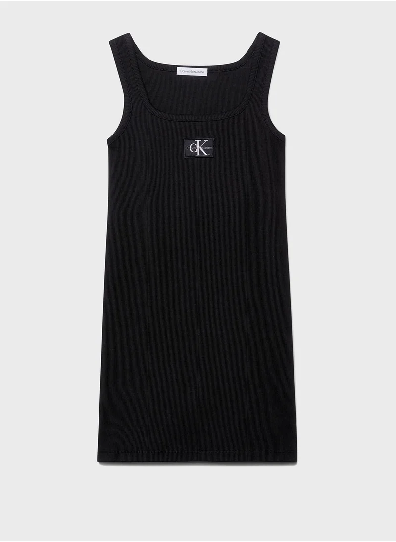 Calvin Klein Jeans Kids Logo Tank Dress