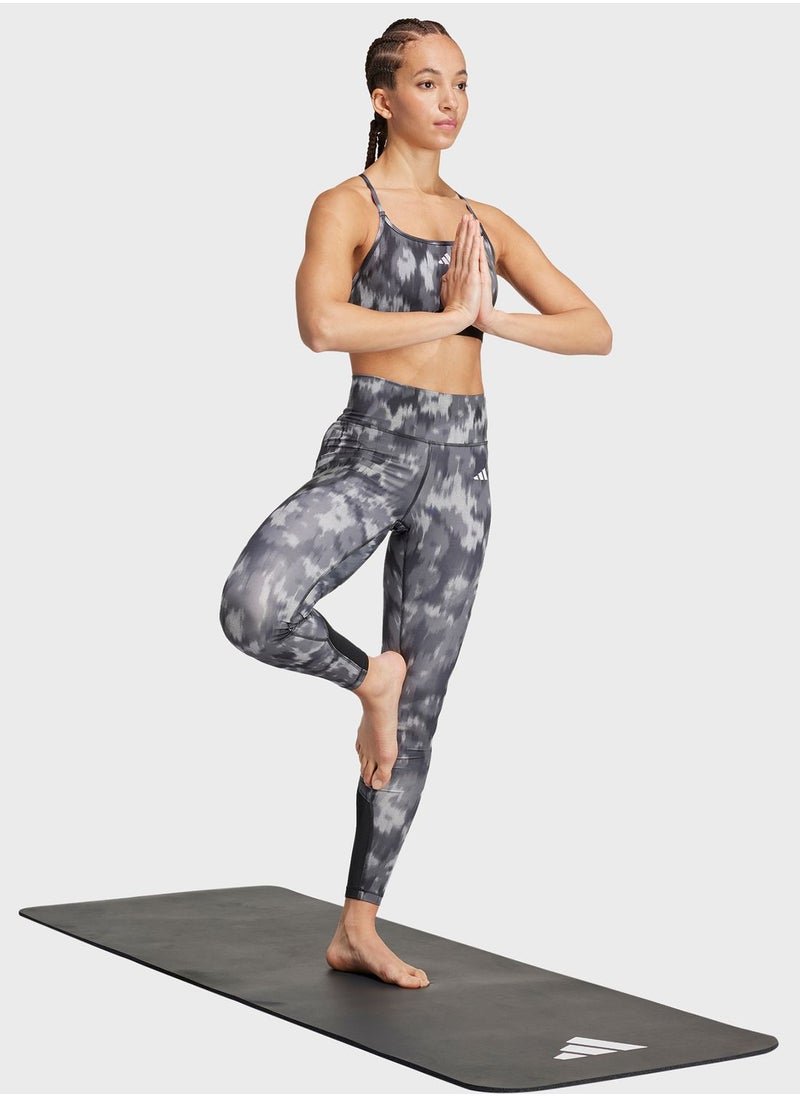 Adidas - Aeroreact Aop Flower Bra - Image 1