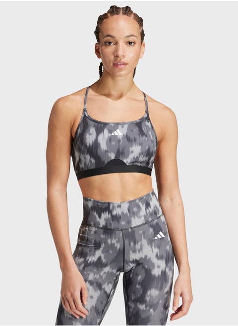 Aeroreact Aop Flower Bra
