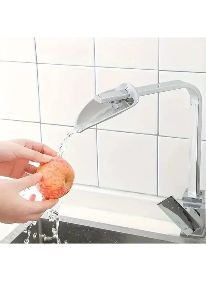 قطعتان ممدة صنبور متينة، مكمل حوض ممتد، موجه مياه سهل التركيب، تصميم بدون حفر - Image 5