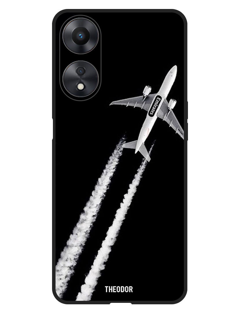 Theodor Protective Case Anti Scratch Shock Proof Bumper Cover For Oppo F23 5G Plane - Image 1