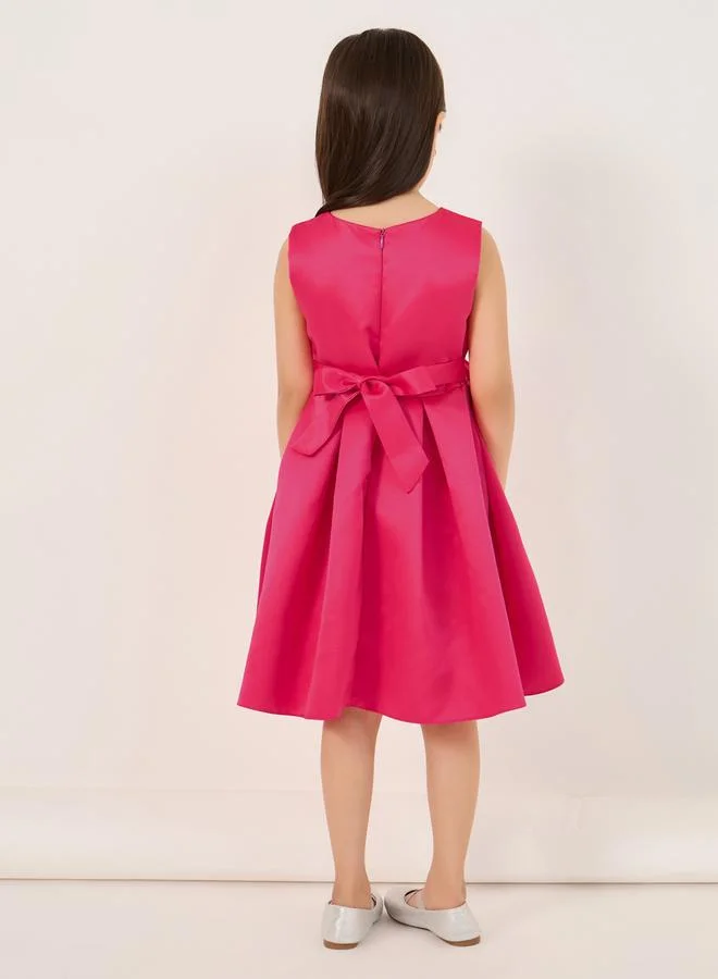 Styli Bow Detail Dress