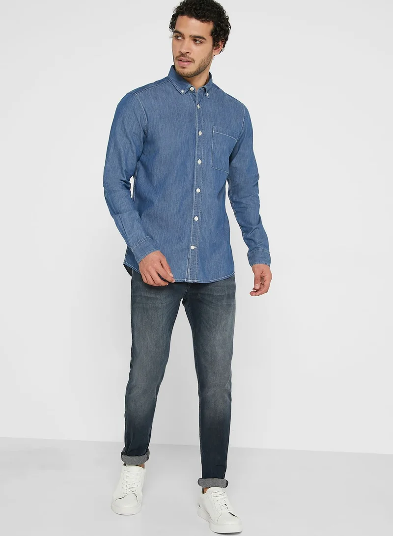 Only & Sons Onsnoel Life Regular Fit Denim Shirt