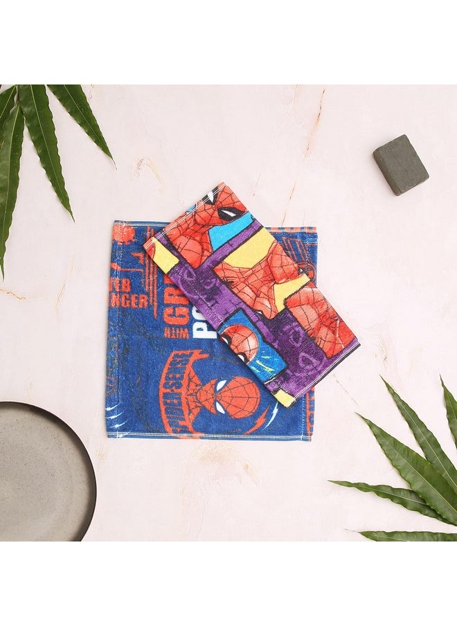 SPACES Spaces 100% Cotton Face Towel Life Like Prints High Absorbency Colour Smart 380 GSM Multi  - Image 2