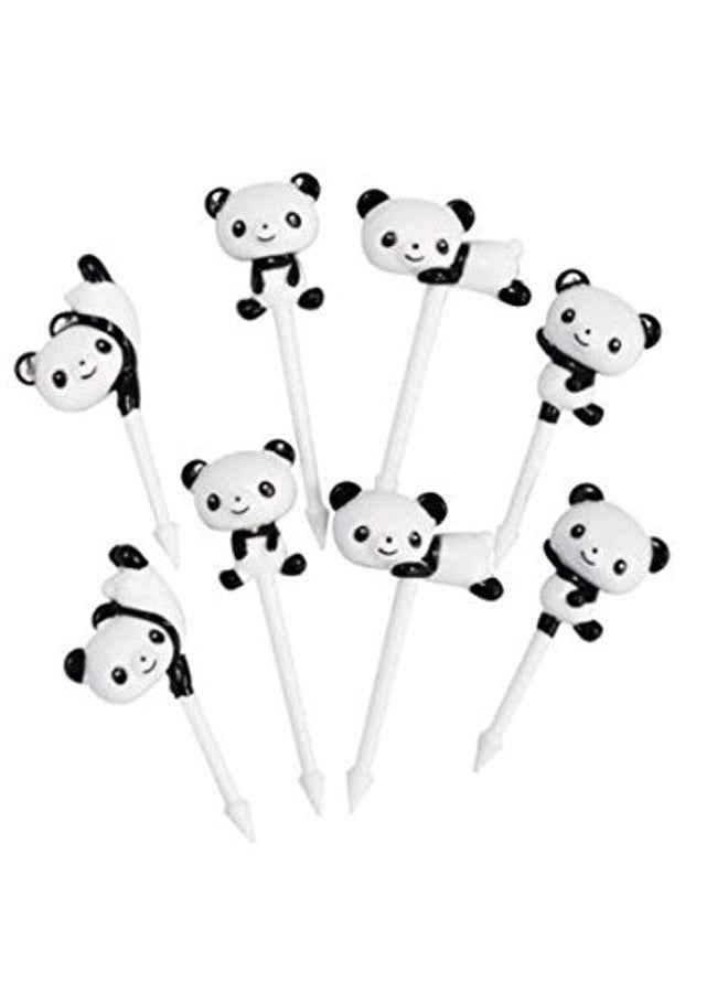 Torune Food Picks Bento Lunch Accessories Picks Set - 8-Piece Panda & 8-Piece Rabbit - Image 2