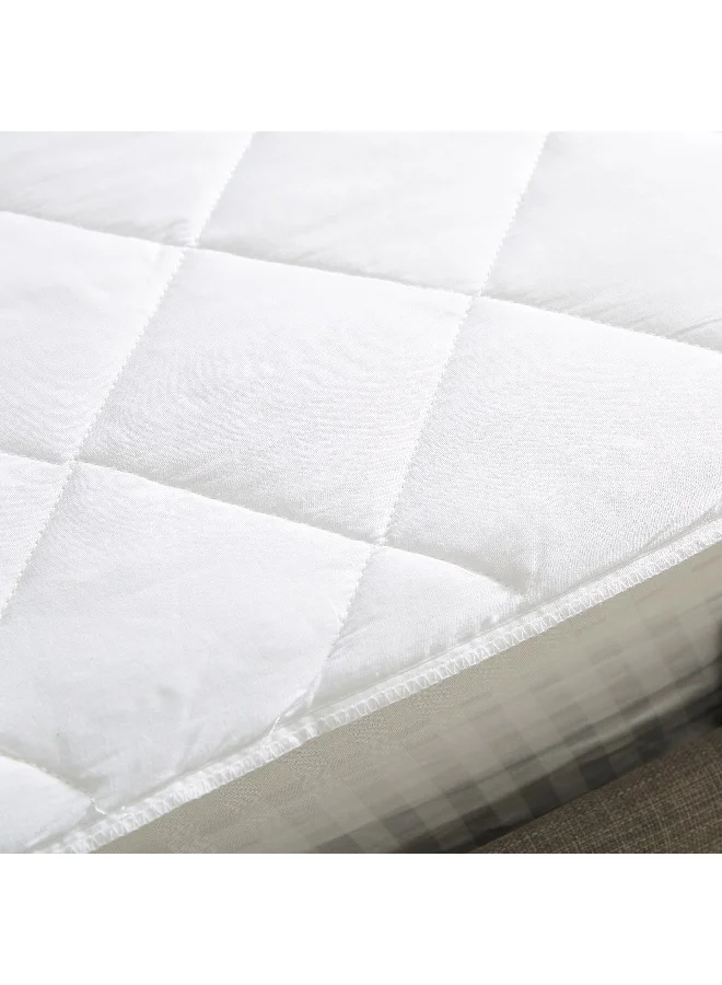Home Box Hilton Microfiber King Mattress Protector - 180x200 cm