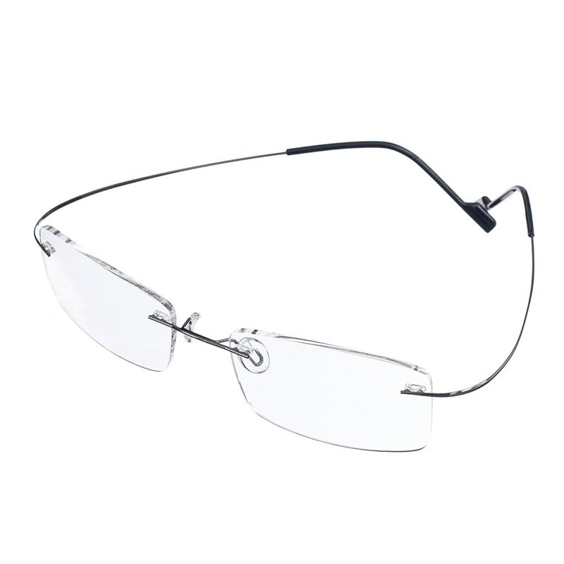 Jcerki Frameless Myopia Glasses Men and women Nearsighted Glasses 500 Strength Fashion Distance Spectacles - Image 2