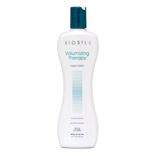 BioSilk Volumizing Therapy Conditioner - Sulfate, Paraben and Gluten Free, 12 Oz - Image 1