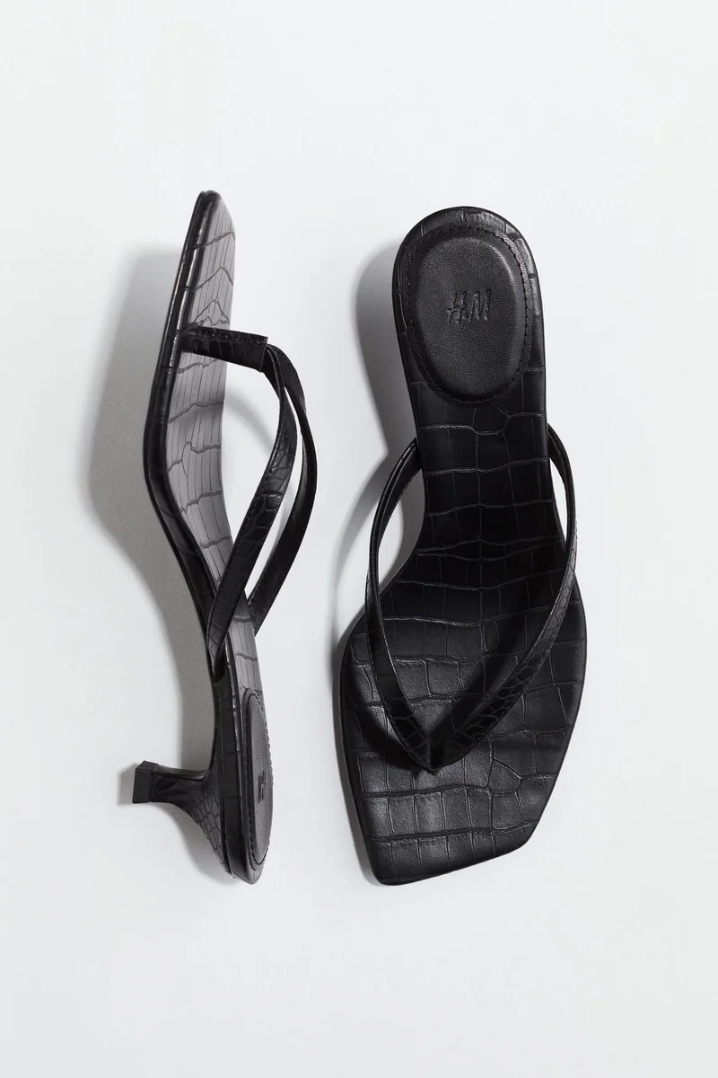H&M Kitten-heeled sandals
