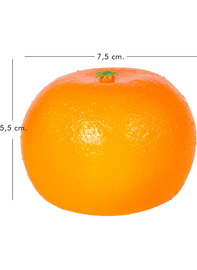 Herdekora Artificial Mandarin Orange 7.5x5.5 Cm.  - Image 4