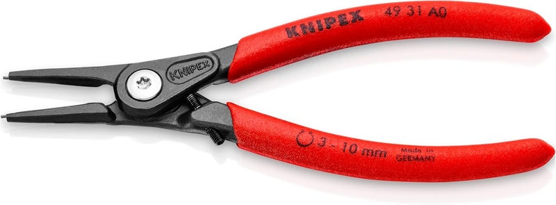 KNIPEX Precision Circlip Pliers, External, Straight, 1/8"-25/64" Shaft Diameter - Image 3