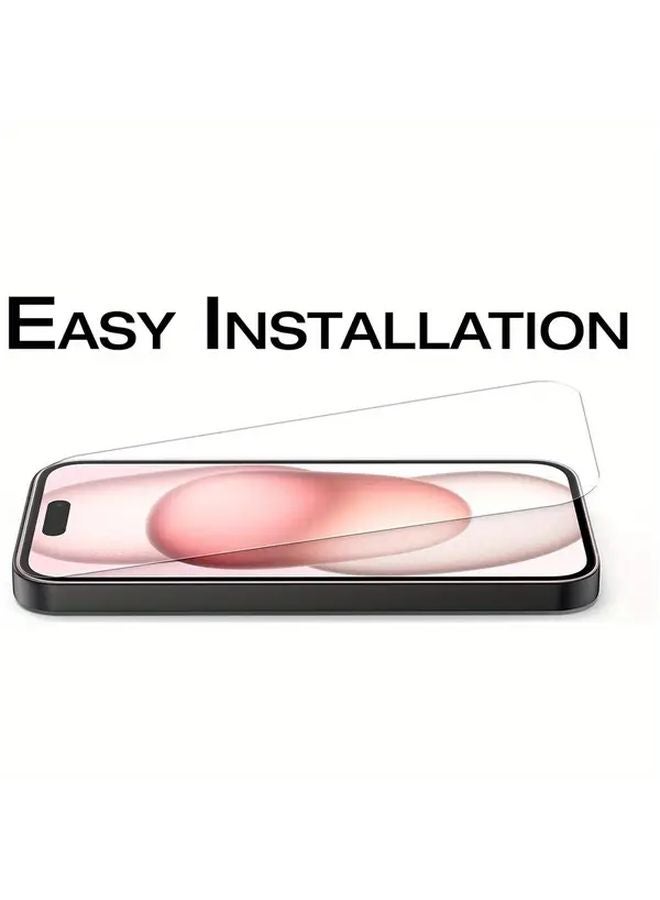 2 Pack Tempered Glass Screen Protector And Camera Lens Protector For iPhone 12 Pro Max - Image 5