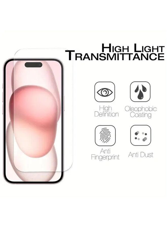 2 Pack Tempered Glass Screen Protector And Camera Lens Protector For iPhone 12 Pro Max - Image 4