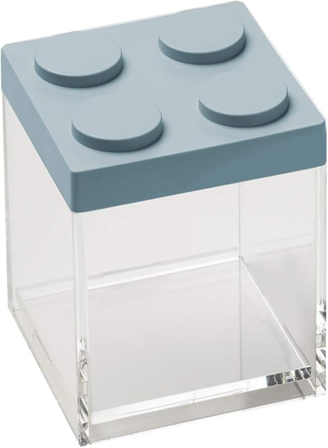 Omada Container BRICKSTORE Powder Blue CM 10X10X10,5H CAPACITY 0,5L