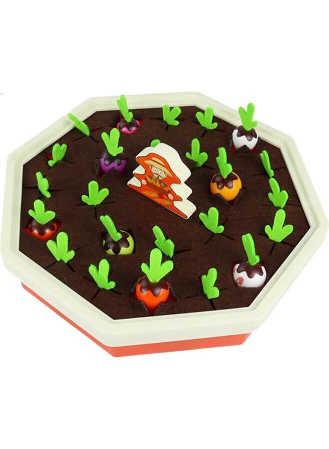 Tatanice Children'S Carrot-Pulling Toy, Montessori Early Education Tool, Infant Fine Motor Skills, Farm Building Blocks, Birthday Gift For Boys And Girls - Image 2