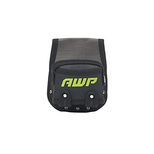 AWP Tape Measure Pouch with Metal Belt Clip and Tunnel Loop, Tool Belt Accessory - Image 3