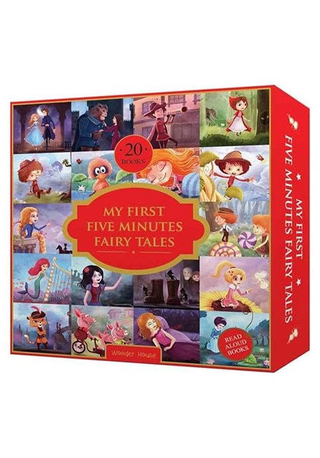 My First Five Minutes Fairy Tales Boxset: Giftset of 20 Books for Kids (Abridged and Retold)