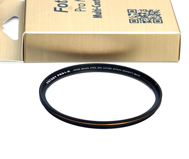 Fotasy 67mm Ultra Slim UV Protection Lens Filter, Nano Coatings MRC Multi Resistant Coating Oil Water Scratch, 16 Layers Multicoated 67mm UV Filter - Image 4