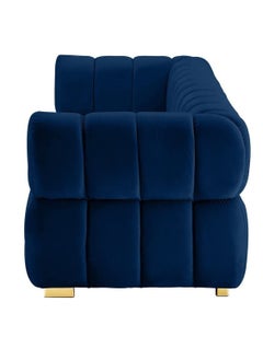 Comfynest Luxurious Three-Seater Velvet Arm Sofa Ideal for Living Rooms, Guest Rooms, and Hotels  - Image 4
