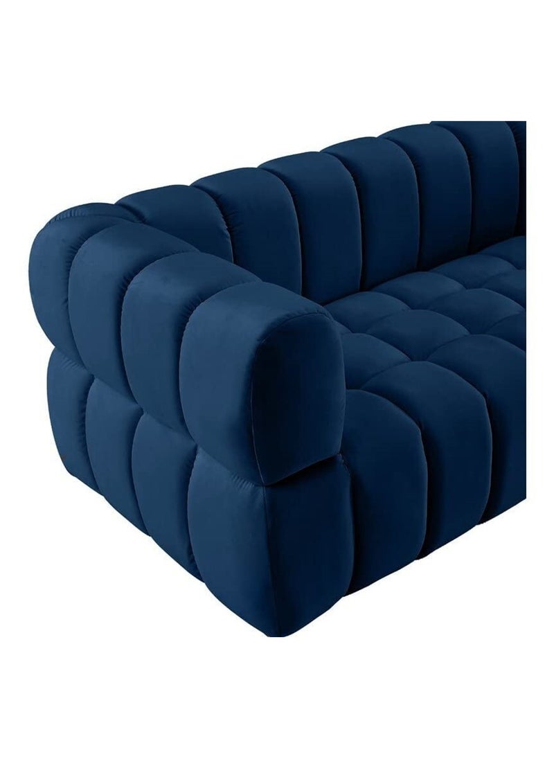 Comfynest - Luxurious Three-Seater Velvet Arm Sofa Ideal for Living Rooms, Guest Rooms, and Hotels - Image 1