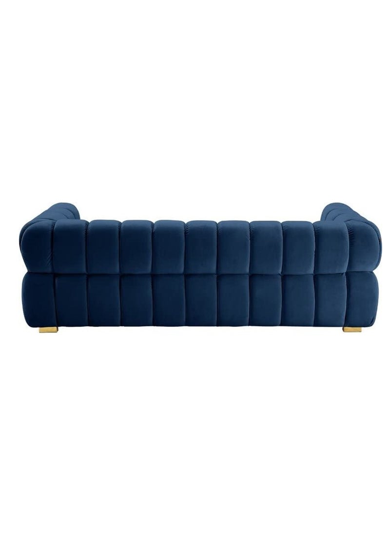 Comfynest - Luxurious Three-Seater Velvet Arm Sofa Ideal for Living Rooms, Guest Rooms, and Hotels - Image 1