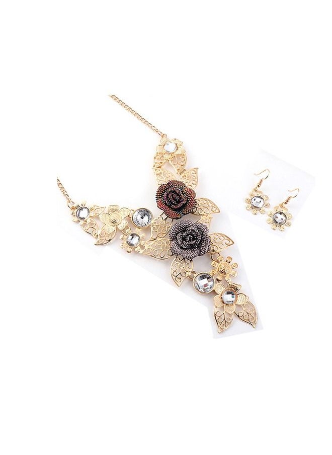 5esha - Necklace And Earrings Jewellery Set - Image 1