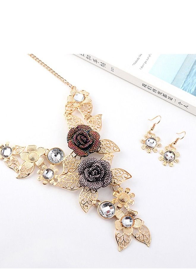 5esha - Necklace And Earrings Jewellery Set - Image 1