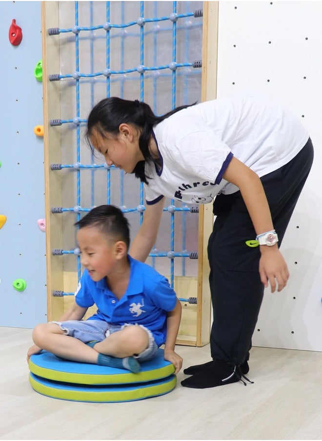 XIANGYU Soft Surface Wooden Disc Rotator Spinning Disk For Kids Play  - Image 1