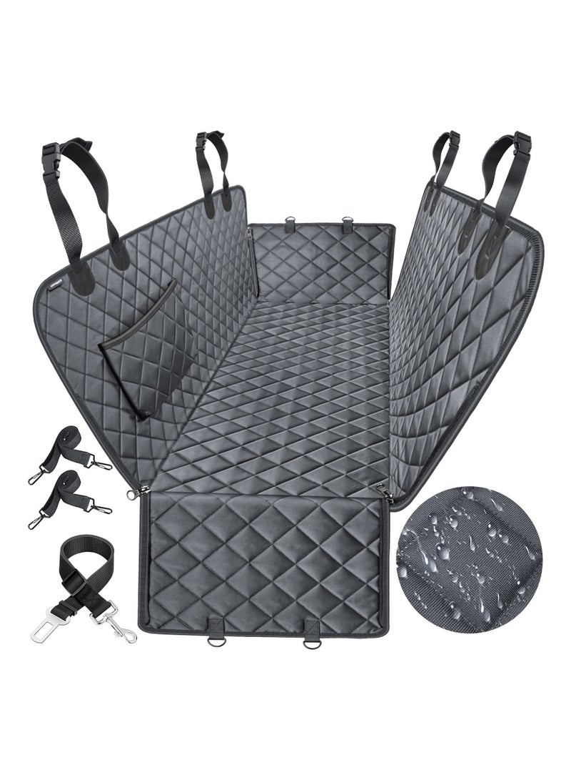 Y&D Dog Seat Cover Car for Pets, Waterproof Pet Hammock 600D Heavy Duty Scratch Proof Nonslip Durable Soft Back Covers Cars Trucks and SUVs  - Image 1