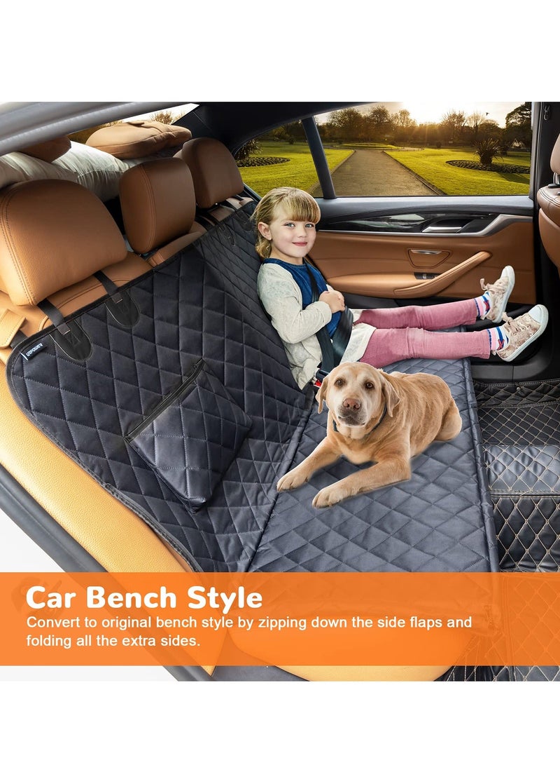 Y&D Dog Seat Cover Car for Pets, Waterproof Pet Hammock 600D Heavy Duty Scratch Proof Nonslip Durable Soft Back Covers Cars Trucks and SUVs  - Image 4