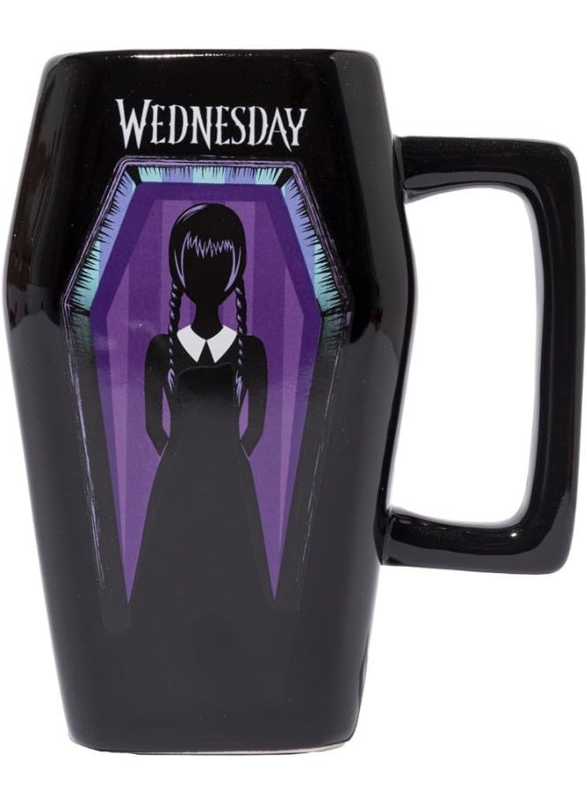Pyramid Wednesday Sculpted Mug - Coffin (500mL) - Image 5