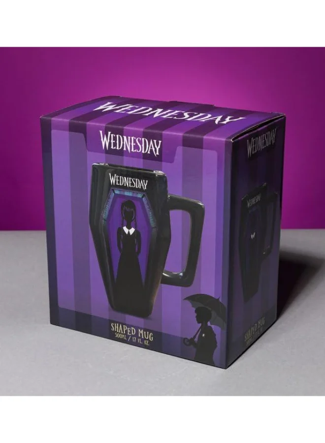 Pyramid Wednesday Sculpted Mug - Coffin (500mL)