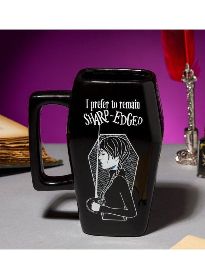 Pyramid Wednesday Sculpted Mug - Coffin (500mL) - Image 3