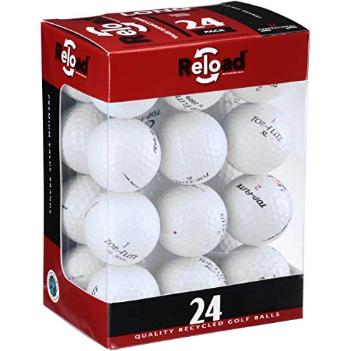 TOP FLITE Top Flight Reload Recycled Golf Balls (24-Pack) Top Flite Golf Balls, White, One Size - Image 5