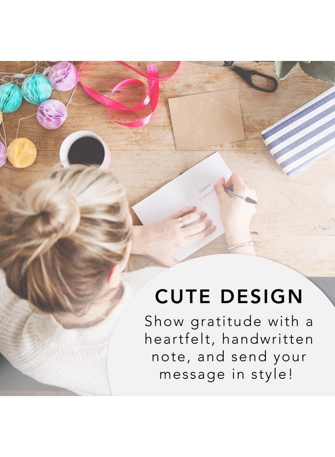 Graphique Flat Note Cards Musical Stationery Cards With Matching Envelopes And Display Box Blank Decorative Cards Make Perfect Gifts For Music Lovers 50 Pack (Nt1155Mb) - Image 3