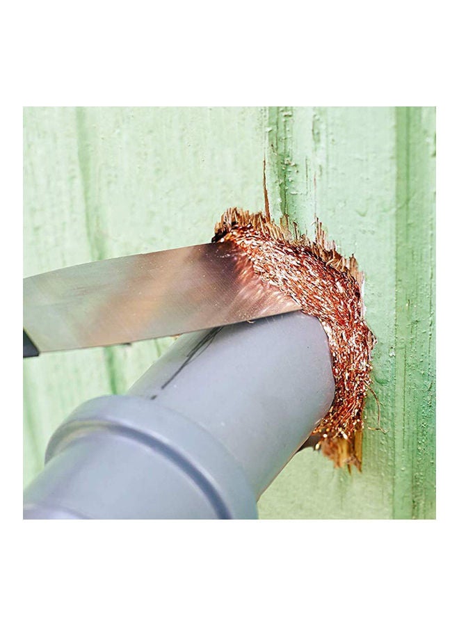 إسكدنيا سلك نحاسي لسد فتحات الحائط مضاد للتقريض ومانع لدخول الفئران أحمر - Image 4