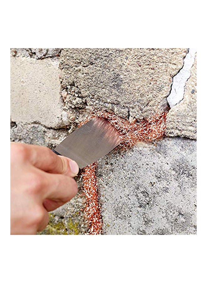 إسكدنيا سلك نحاسي لسد فتحات الحائط مضاد للتقريض ومانع لدخول الفئران أحمر - Image 5