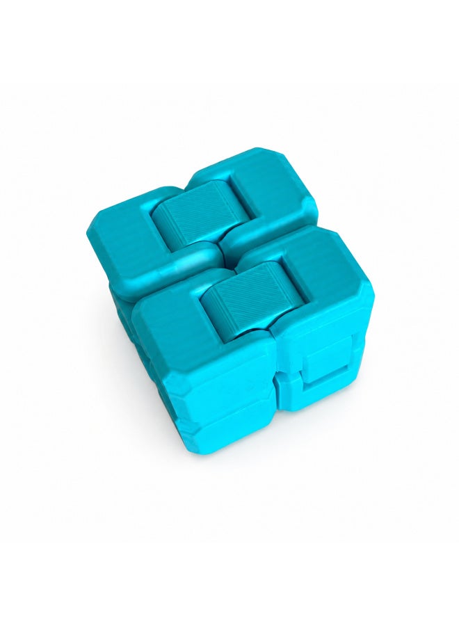 2 pack of Infinity Cube Fidget Toy – Stress Relief Sensory Toy for Anxiety, Focus & Fidgeting, Fun Desk Toy Endless Flip & Fold Motion, Quiet Tactile Clicks, Compact & Portable - Image 1