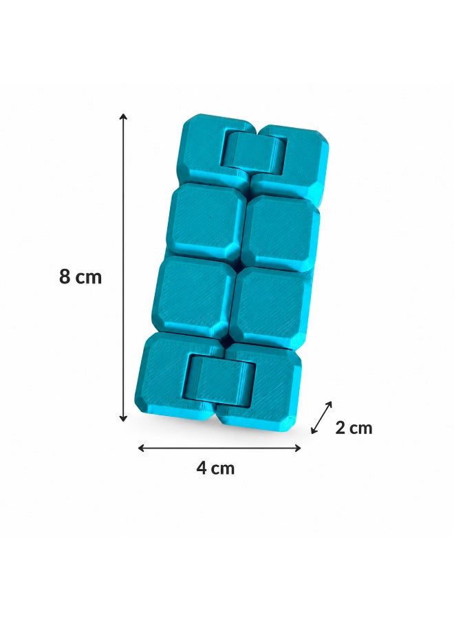 2 pack of Infinity Cube Fidget Toy – Stress Relief Sensory Toy for Anxiety, Focus & Fidgeting, Fun Desk Toy Endless Flip & Fold Motion, Quiet Tactile Clicks, Compact & Portable - Image 3